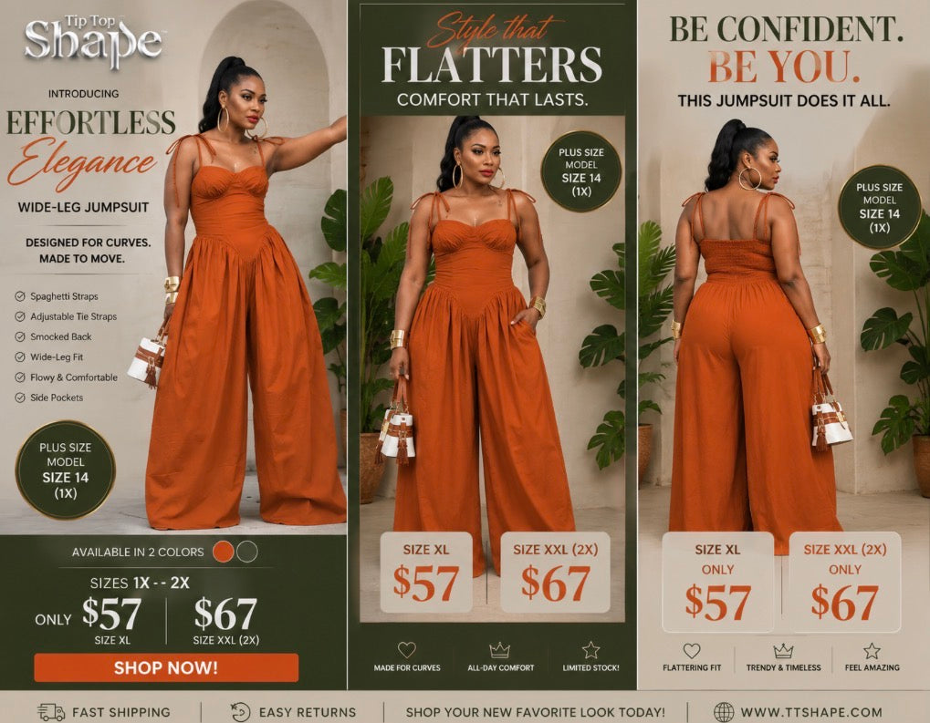 Plus size - Orange you right jumper
