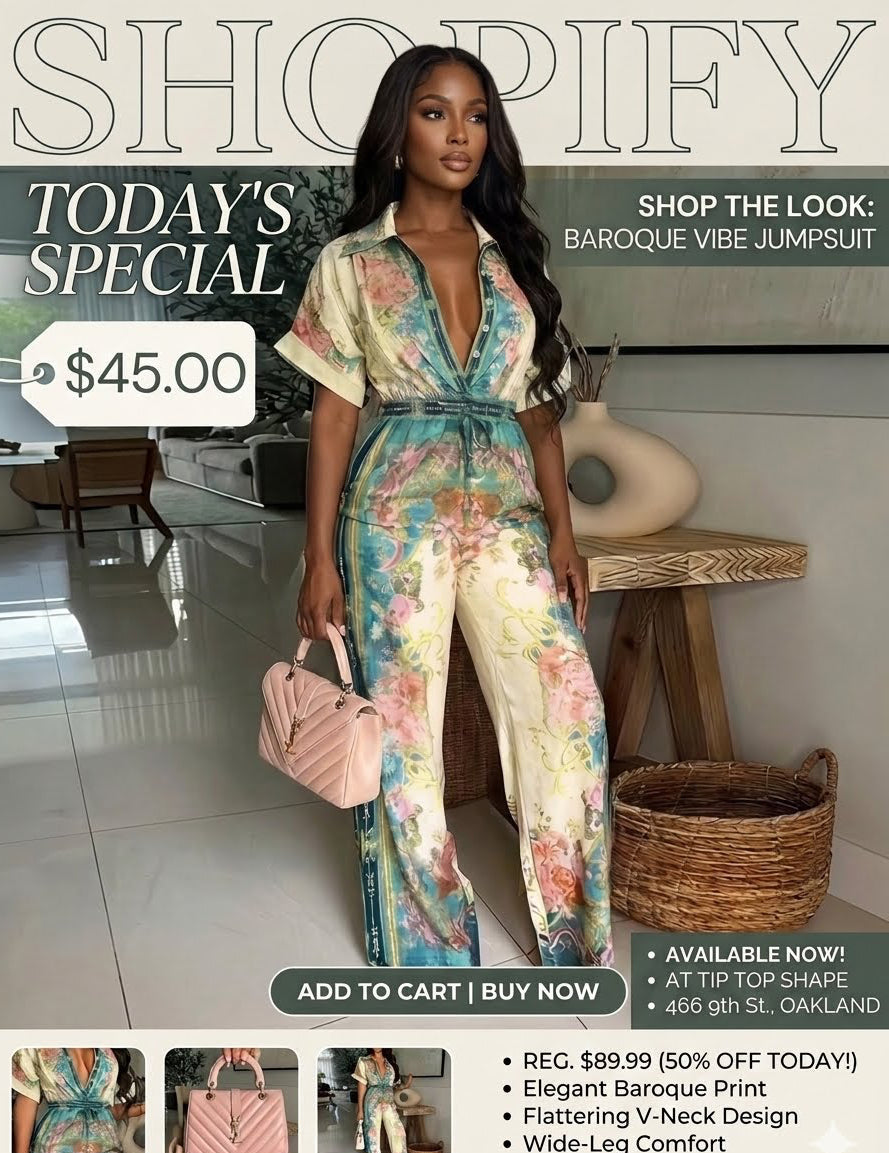 Wide-Leg Jumpsuit